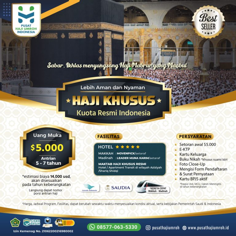 Haji Khusus ONH Plus Kuota Resmi