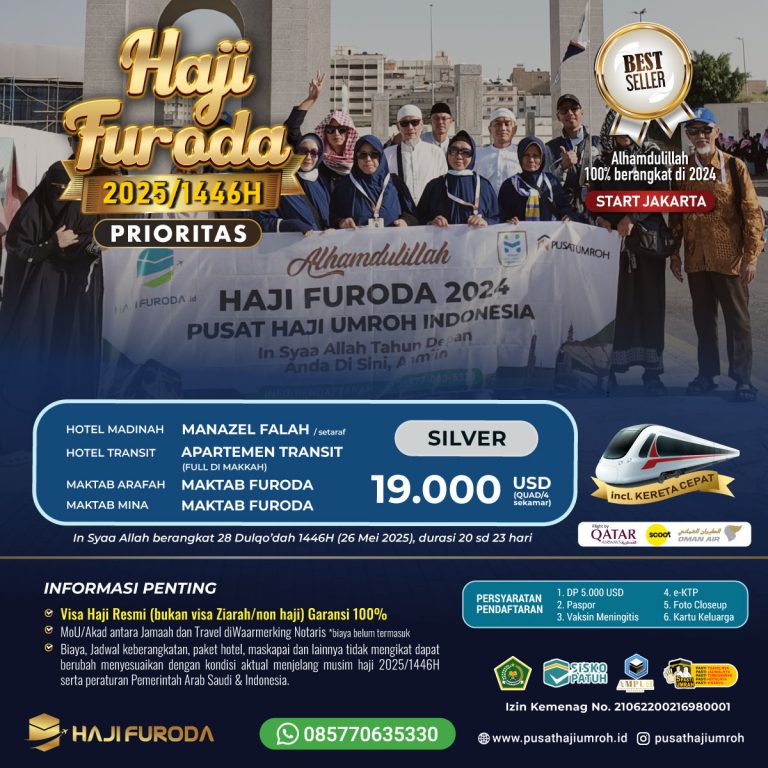 Haji Furoda 2025 Paket Silver biaya 19000 USD